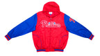 MLB - Philadelphia Phillies Hooded Jacket 1990s X-Large Vintage Retro Baseball 