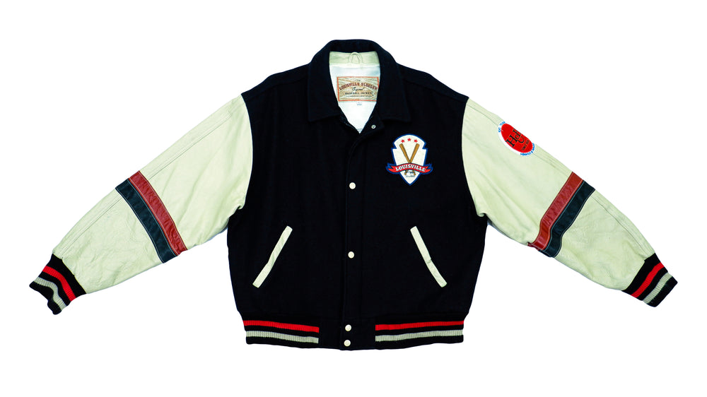 Vintage - Leather Luisville HB Slugger Bassball Jacket 1990s Large Vintage Retro 