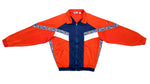 FILA - Red & Blue Taped Logo Track Jacket 1990s X-Large