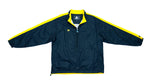 Starter - Black 1/4 Zip Spell-Out Windbreaker 1990s Large