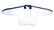Starter - White Windbreaker 1990s Large Vintage Retro 