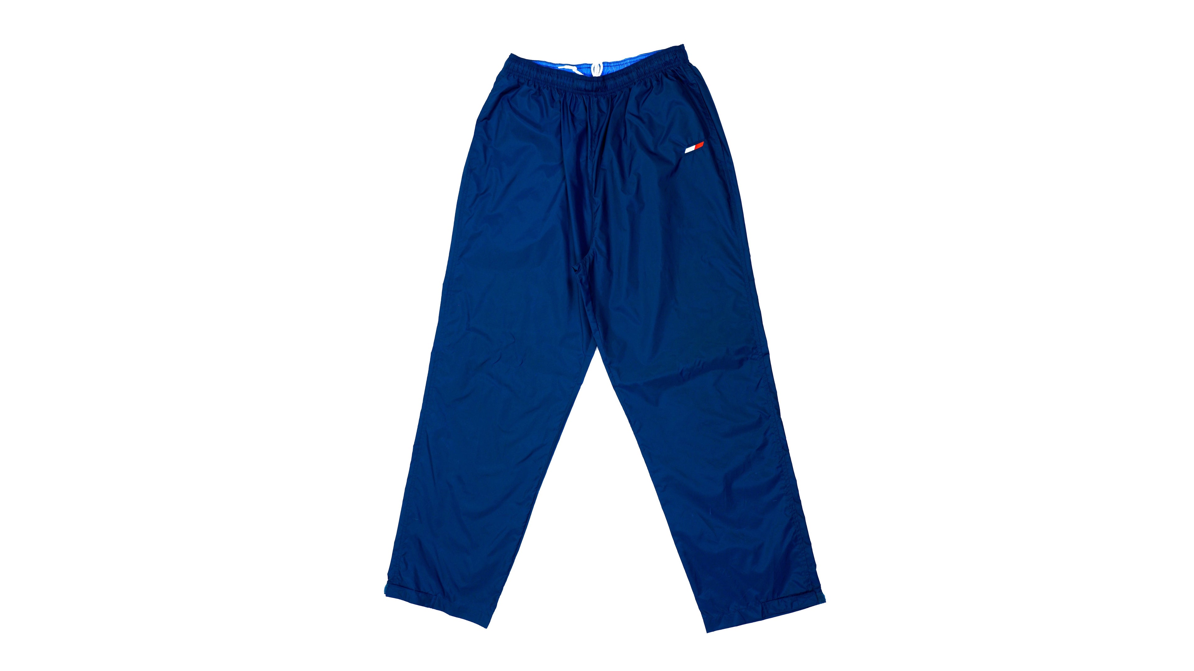 Tommy Hilfiger - Blue Windbreaker Jacket and Pants Set 1990s X-Large Vintage Retro 