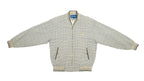 Playboy - Brown Bomber Jacket 1990s Medium Vintage Retro