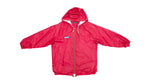 Playboy - Red Made to Win Hooded Jacket 1990s Large Vintage Retro