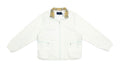 Burberry - White Harrington Jacket Large Vintage Retro