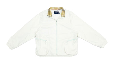 Burberry - White Harrington Jacket Large