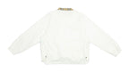 Burberry - White Harrington Jacket Large Vintage Retro