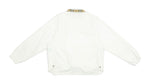 Burberry - White Harrington Jacket Large Vintage Retro