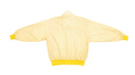 Lacoste - Yellow Striped Chemise Bomber Jacket 1990s Medium Vintage Retro
