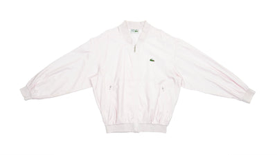 Lacoste - Light Pink Chemise Bomber Jacket 1990s Large