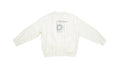 Lacoste - White Big Logo Windbreaker Jacket 1990s Medium Vintage Retro