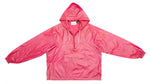 Lacoste - Red IZOD 1/4 Zip Windbreaker 1990s X-Large Vintage Retro