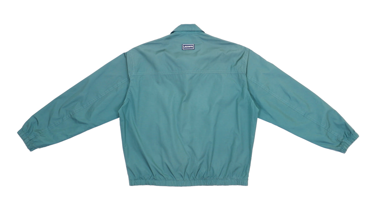 Lacoste - Teal Harrington Jacket 1990s X-Large Vintage Retro
