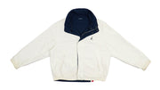 Vintage Retro Spell-Out Nautica - Two Tone Red and Blue Reversible Jacket 1990s Large