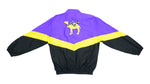 Camel - Black & Purple big Logo Jacket 1990s Large Vintage Retro