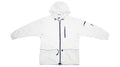 Vintage Retro Nike - White Hooded Windbreaker 1990s Large