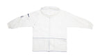 Vintage Retro Nike - White Hooded Windbreaker 1990s Large
