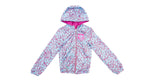 Adidas - Reversible Pink / Patterned Hooded Windbreaker 2000s X-Small Vintage Retro