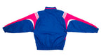 Adidas - Blue with Red Colorway Windbreaker 1990s Large Vintage Retro