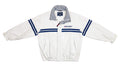 Roots Canada - Light Grey  Spell-Out Jacket 1990s Large Vintage Retro
