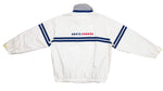 Roots Canada - Light Grey  Spell-Out Jacket 1990s Large Vintage Retro