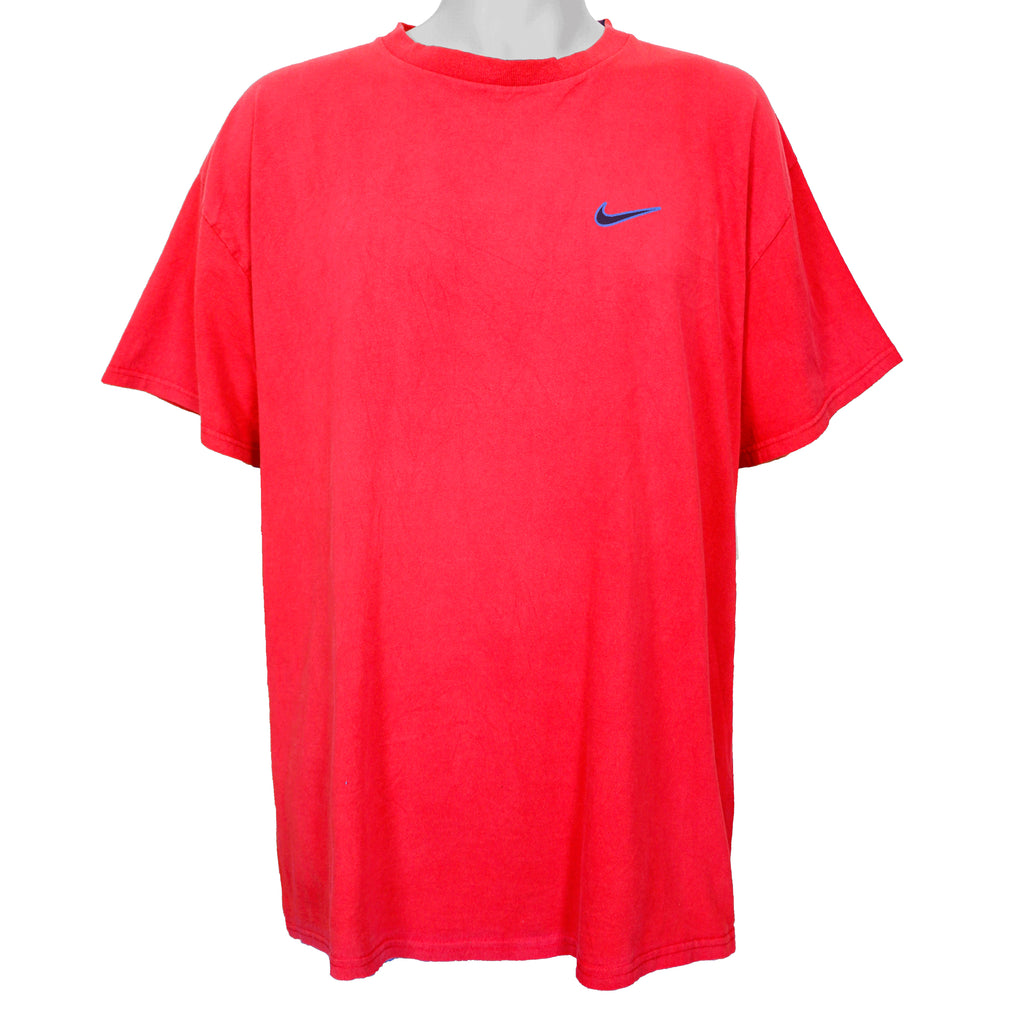 Nike - Red Tuned Air T-Shirt 1990s X-Large Vintage Retro