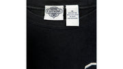 Vintage (Acme Clothing) - Black Looney Tunes Bugs Bunny & Wile E. Coyote T-Shirt 1990s Large Retro