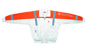 Nike - White & Red Windbreaker 1990s Large Vintage Retro