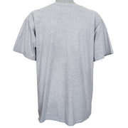 Disney - Grey Mickey Mouse Spell-Out T-Shirt 1990s Large Vintage Retro