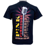 Vintage (Gildan) - Black Pink / Funhouse Australian Tour T-Shirt 2009 Small
