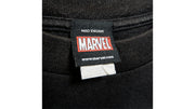 Marvel - Black Wolverine Printed T-Shirt 1990s Large Vintage Retro