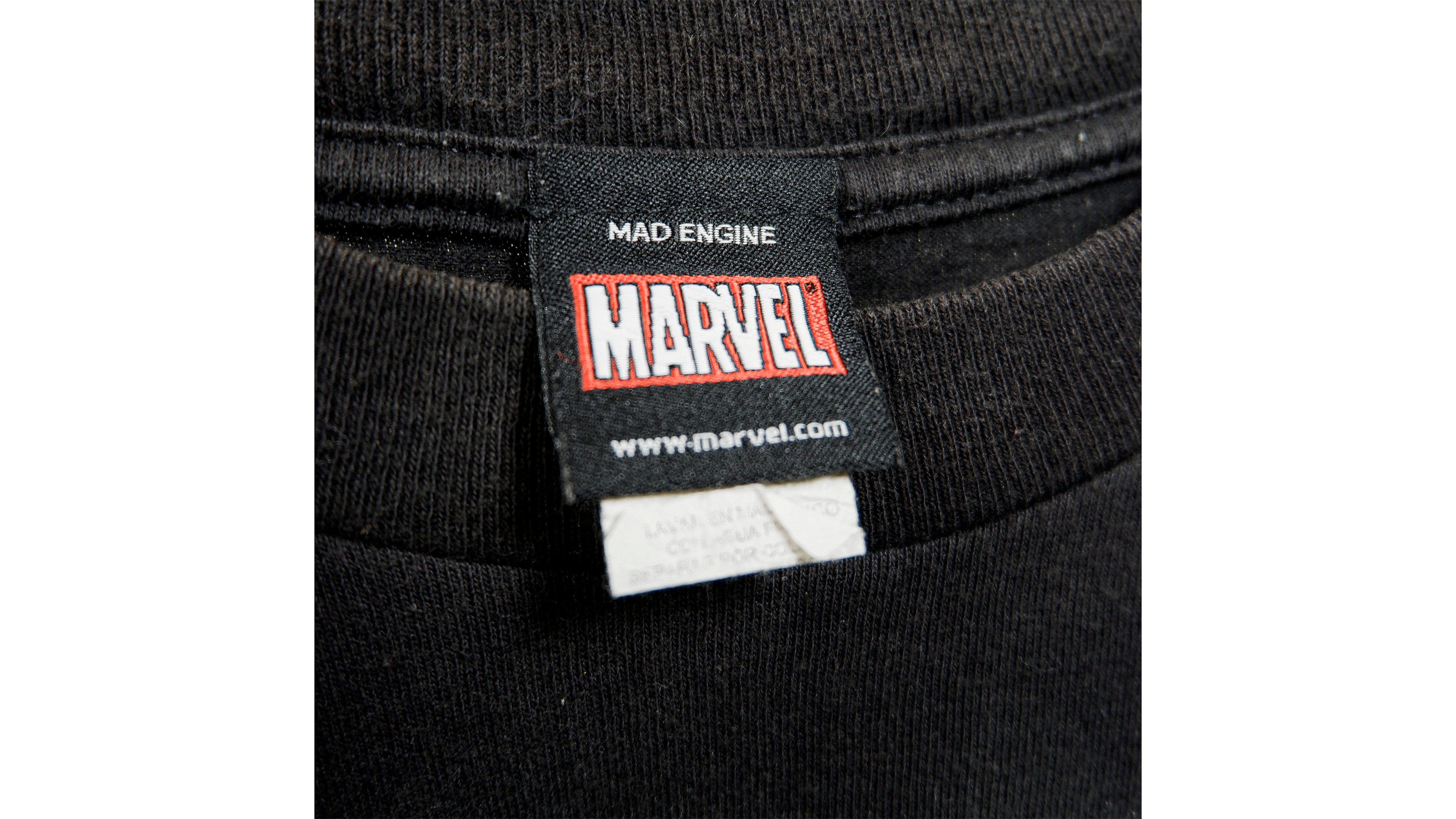 Marvel - Black Wolverine Printed T-Shirt 1990s Large Vintage Retro
