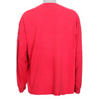 Nike - Anaheim Angels Spell-Out Long Sleeved Shirt 1990s Large Vintage Retro MLB Baseball