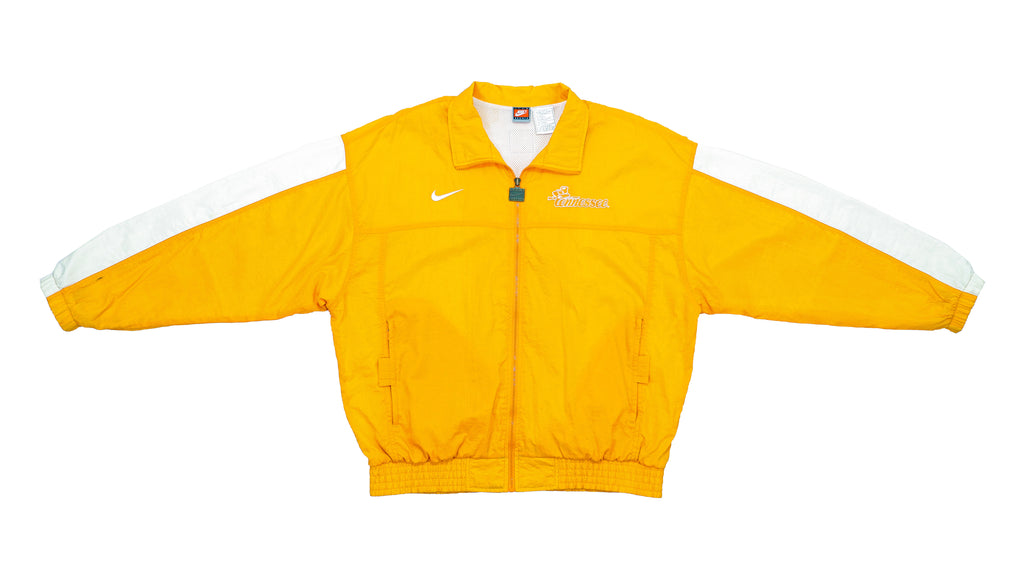 Nike - Yellow Tennessee Bomber Jacket 1990s X-Large Vintage Retro 
