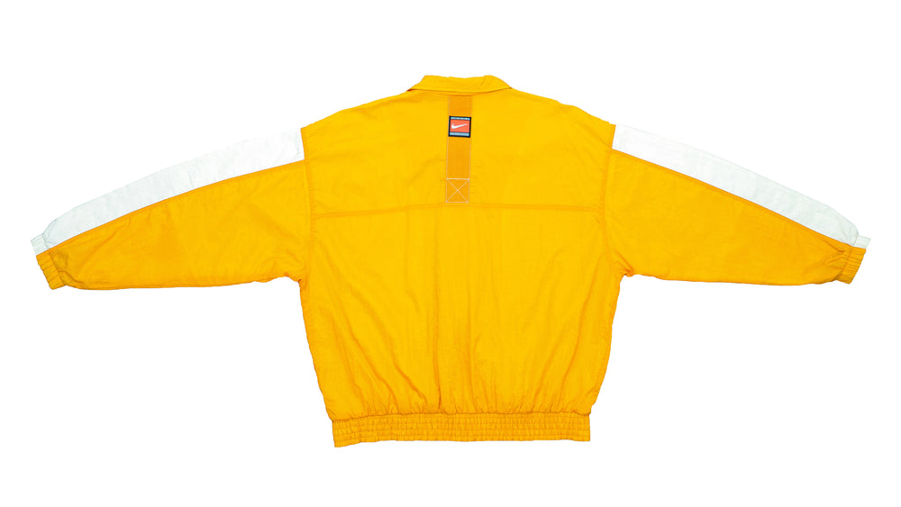 Nike - Yellow Tennessee Bomber Jacket 1990s X-Large Vintage Retro 