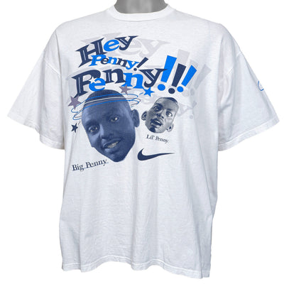 Nike - White Hey Penny! Penny!! T-Shirt 1990s Large