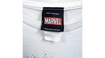 Marvel - White Super heroes Printed T-Shirt Large Vintage Retro