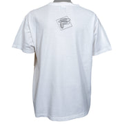 FILA - White Big Logo T-Shirt 1990s X-Large Vintage Retro