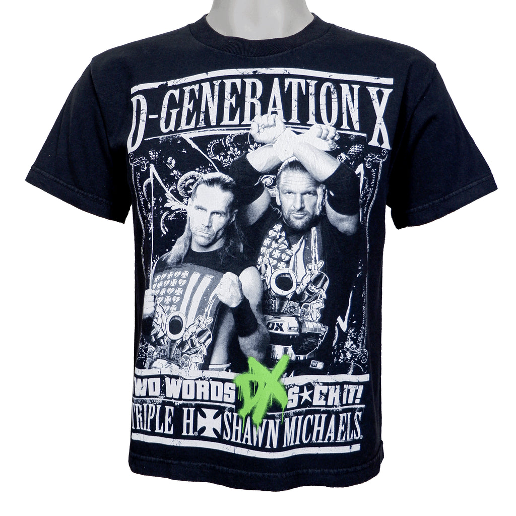 Vintage - D-Generation X Spell-Out T-Shirt 2000s Small Vintage Retro