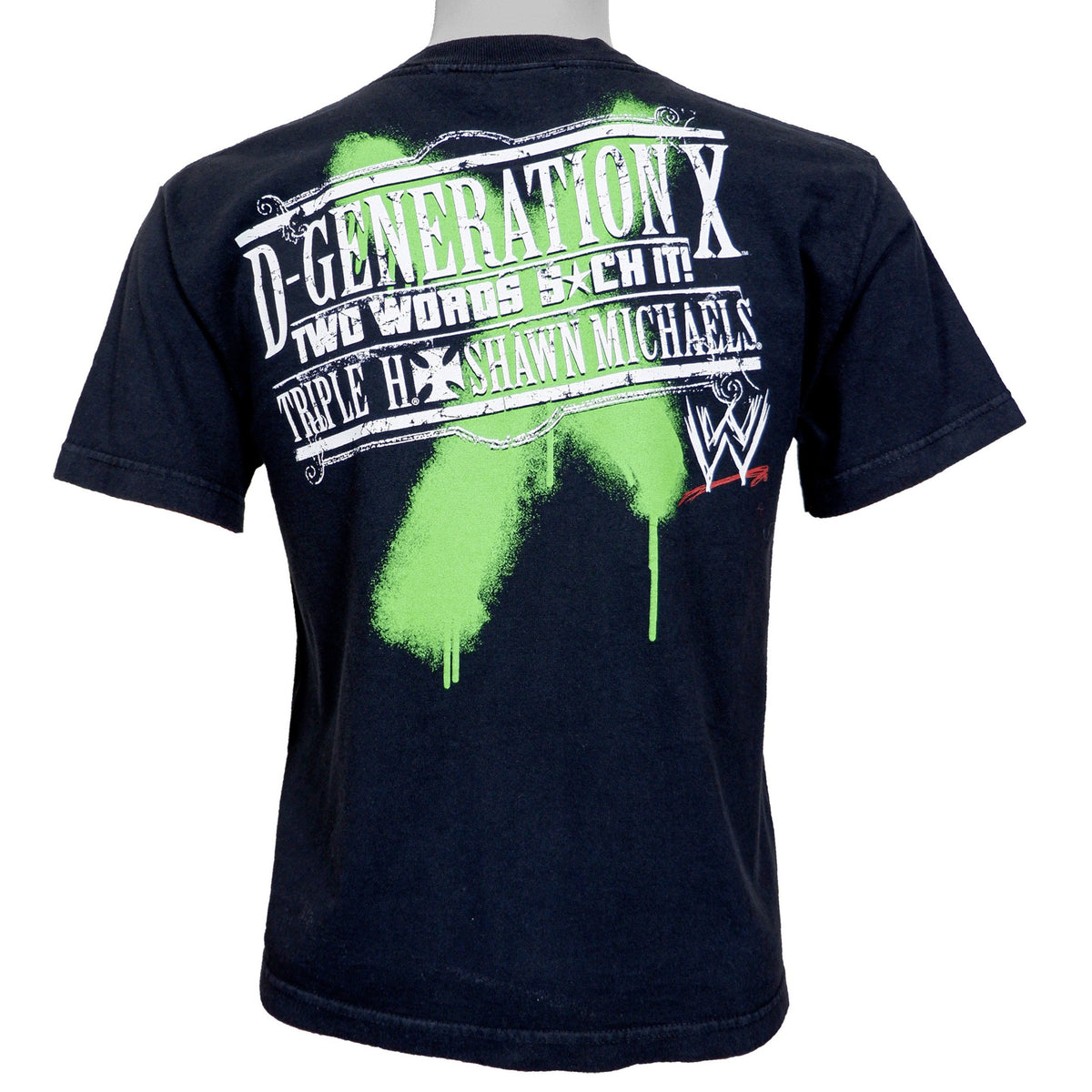 Vintage - D-Generation X  Spell-Out T-Shirt 2000s Small Vintage Retro