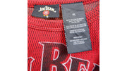 Vintage - Red Jim Beam  Spell-Out Long-sleeve Shirt 1990s Large Vintage Retro
