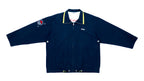 FILA - Dark Blue Sailing Denim Jacket 1990s Large Vintage Retro 