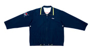 FILA - Dark Blue Sailing Denim Jacket 1990s Large Vintage Retro 