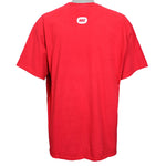 Nike - Red Big Logo T-Shirt 1990s X-Large Vintage Retro