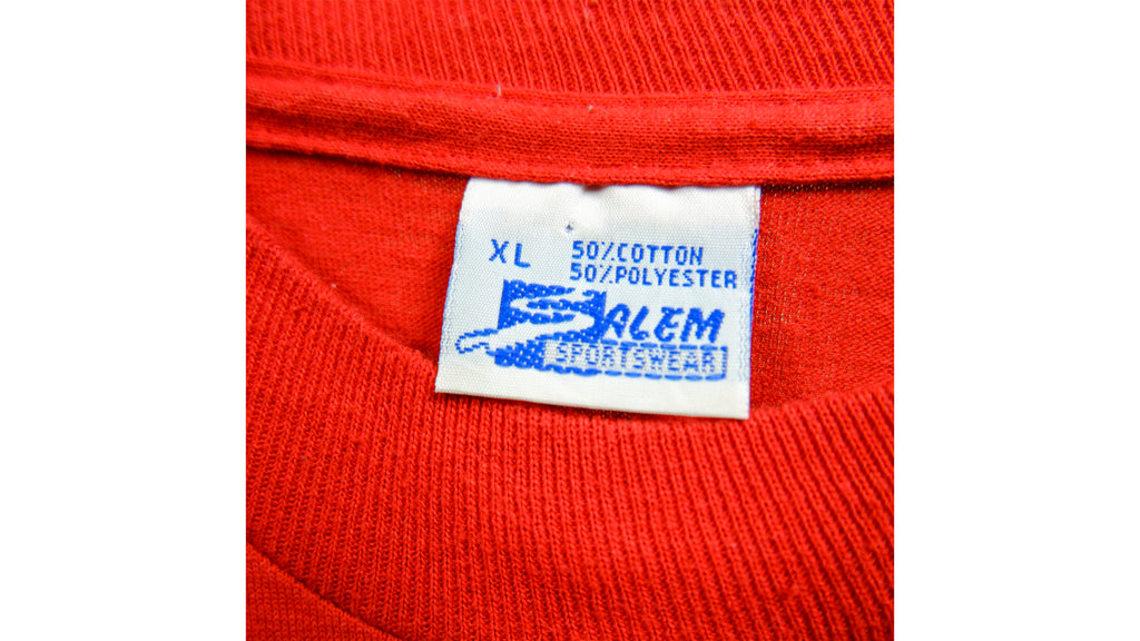 MLB (Salem) - The Hunt For A Cincinnati Reds October T-Shirt 1990s Large Vintage Retro Baseball