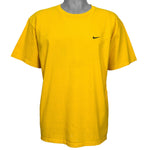 Nike - Yellow Classic T-Shirt 2000s Large