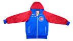 MLB - Chicago Cubs Hooded Jacket 1990s Medium Vintage Retro Baseball 