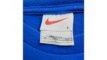 Nike - Blue Classic T-Shirt 1990s Large Vintage Retro