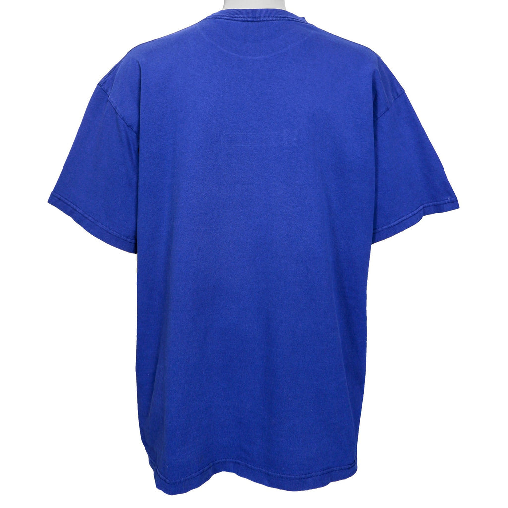 Nike - Blue USA T-Shirt 1990s X-Large Vintage Retro