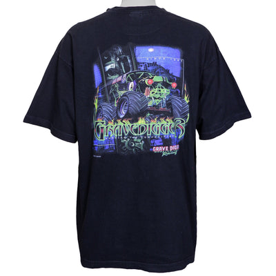 Vintage - Grave Digger Monster Truck Racing T-Shirt 2002 X-Large